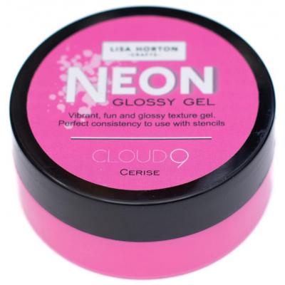 Lisa Horton Crafts Neon Glossy Gel  - Cerise
